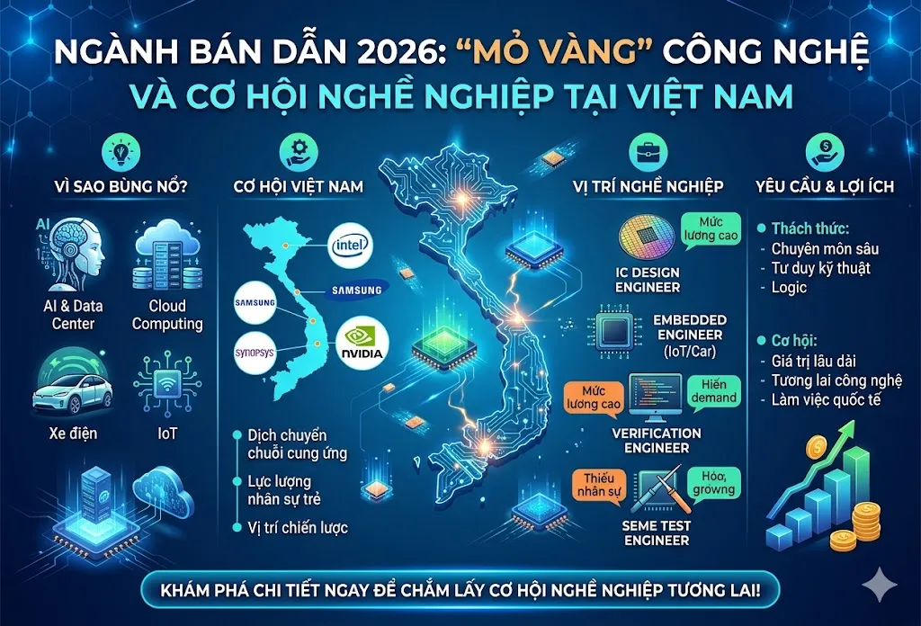 Thiết Kế Vi Mạch Và Lập Trình Nhúng: Bộ Đôi Công Nghệ Định Hình Tương Lai