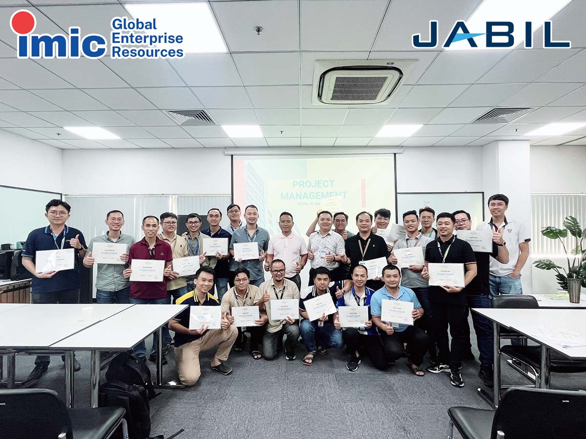 IMIC đồng hành cùng Jabil Việt Nam nâng cao năng lực quản lý dự án theo chuẩn PMP