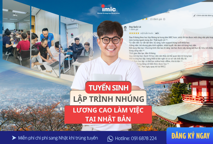 Đào tạo lập trình Nhúng - Cơ hội việc làm tại Nhật Bản trong bối cảnh khát nhân lực đến năm 2030