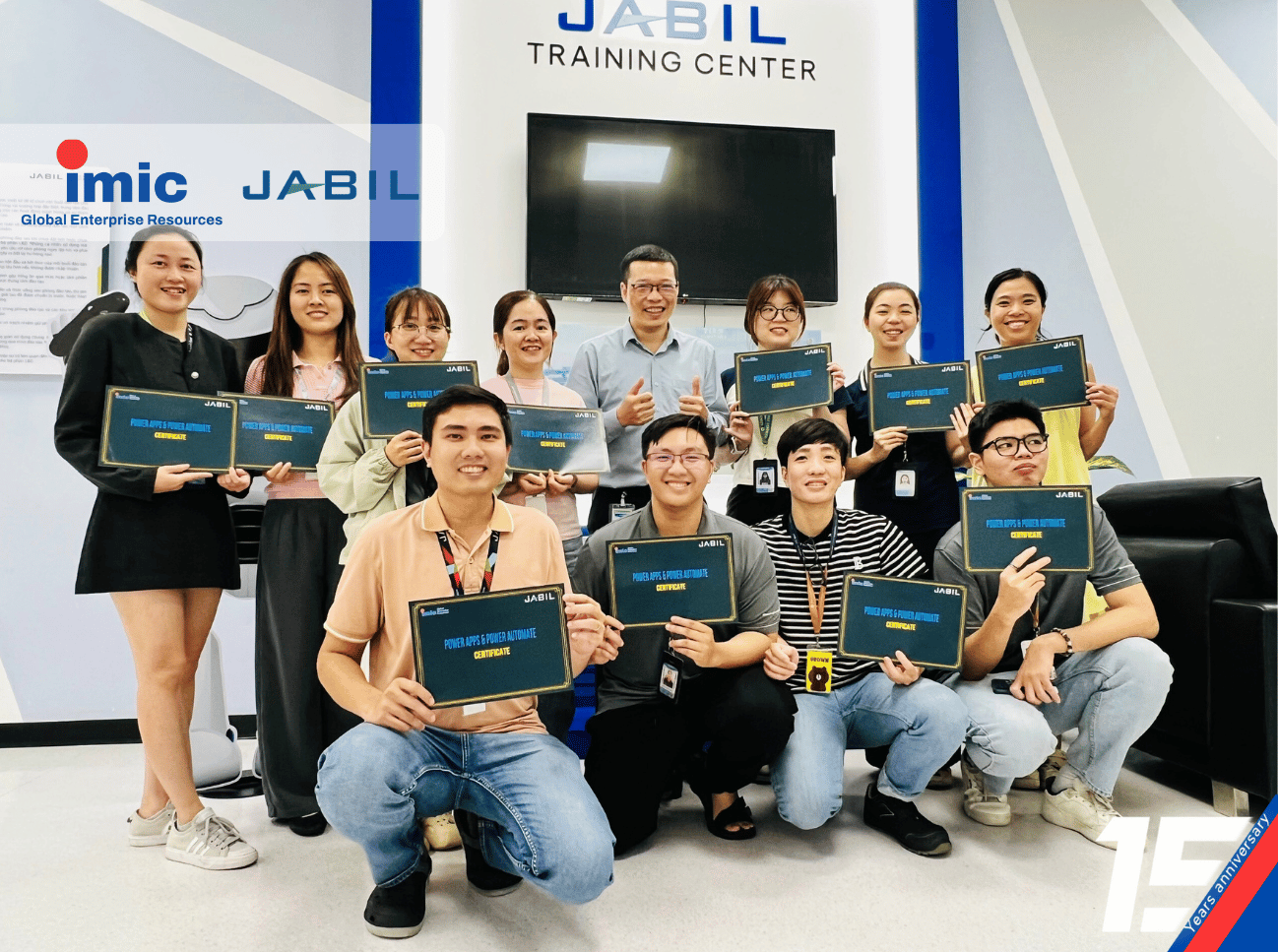 IMIC tổ chức đào tạo Power Apps & Power Automate cho CBNV Jabil Việt Nam