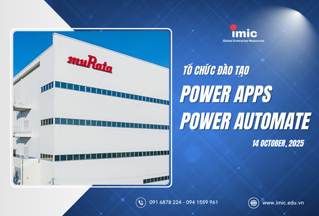 Đào tạo Power Apps & Power Automate cho Công ty Murata – Đồng Nai